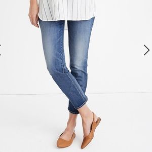 Madewell Maternity Over-the-Belly Stovepipe Jeans Size 27